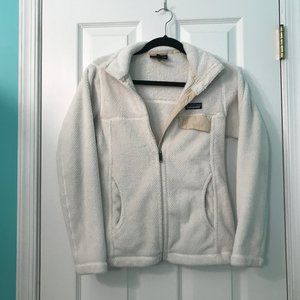 Patagonia White Zip up Jacket
